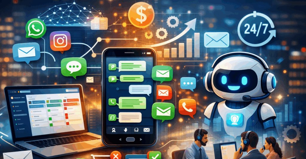 Plataforma completa para automatizar atendimento, escalar vendas e multiplicar conversões