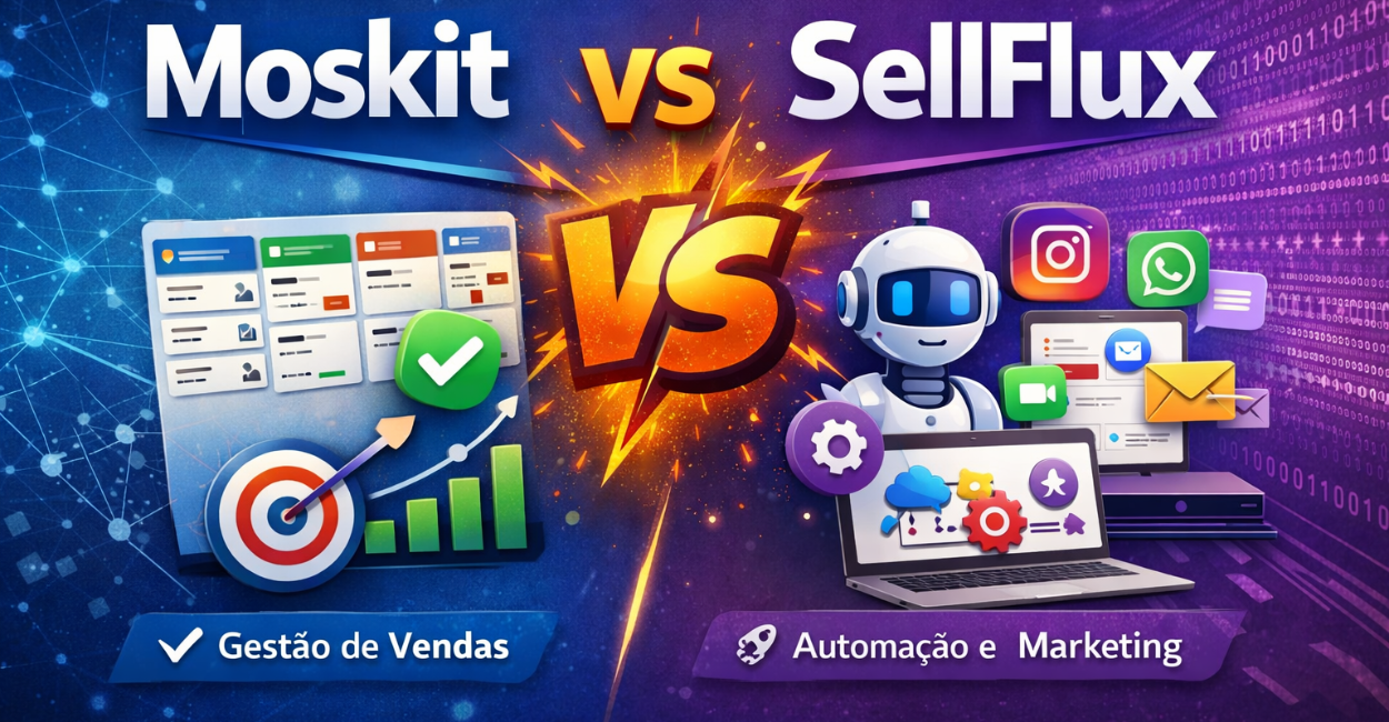 Comparação crm moskit sellflux: veja diferenças, vantagens e descubra qual CRM é ideal para seu negócio. Confira agora!